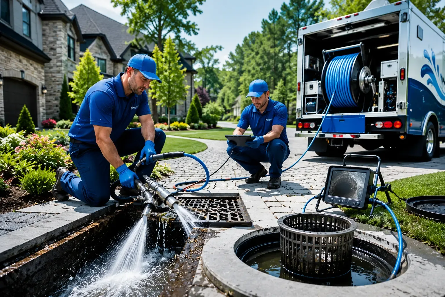 Local outdoor drain cleaning professionals in Edinburg, PA